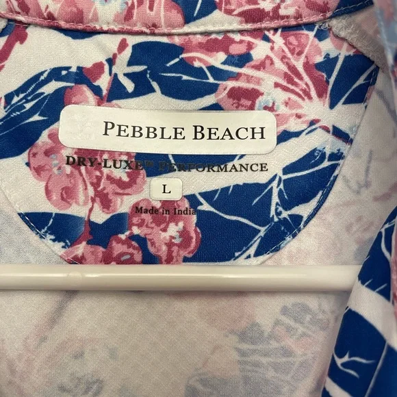 Pebble Beach woman’s golf floral pullover Large - Picture 2 of 12
